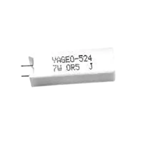 Yageo Through Hole Wirewound Resistor 47 Ohms Resistance 2 W Power, SQM200JB-47R