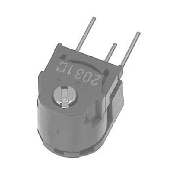 NIDEC COMPONENTS Multiturn Trimmer Resistor PC Pin Termination 200 kOhms Resistance, 229-TM-7EP204