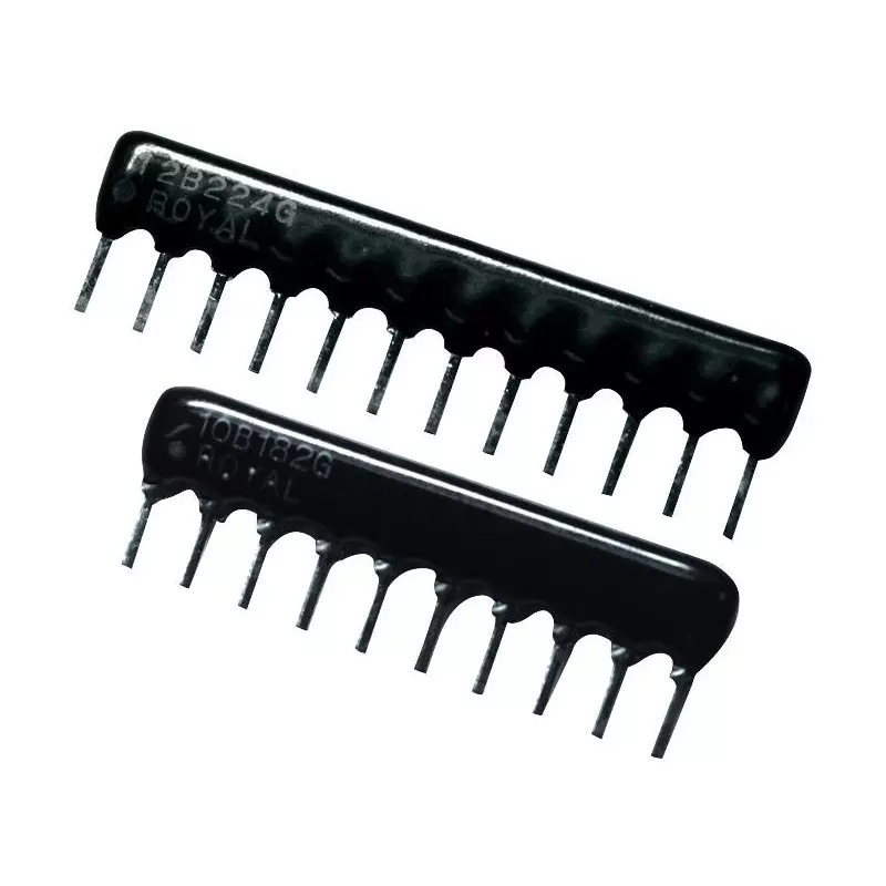 MULTICOMP PRO Fixed Network Resistor Through Hole 4.7 kohm Resistance ± 200 ppm/°C, MCRNLB08G0472B0E