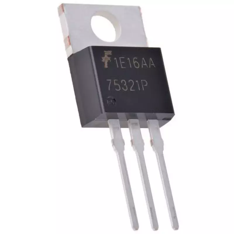 ON SEMICONDUCTOR MOSFET Through Hole Mount 55 V Maximum Drain Source Voltage, HUF75321P3 (Pack of 10)