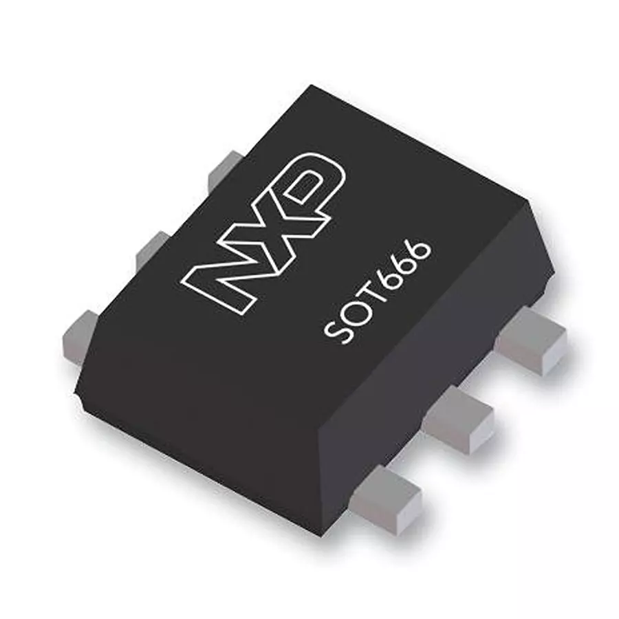 NEXPERIA Transistor, Npn/Npn, 40V, 200Ma, Sot666, PMBT3904VS,115 (Pack of 5 Pcs)