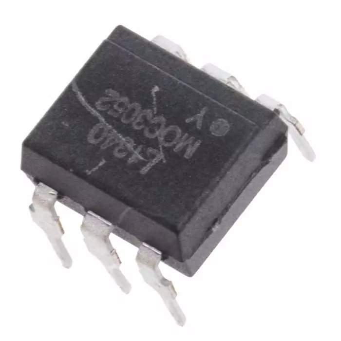 Lite-On Triac Output Optocoupler Through Hole 6-Pin PDIP, MOC3052 (Pack of 5)
