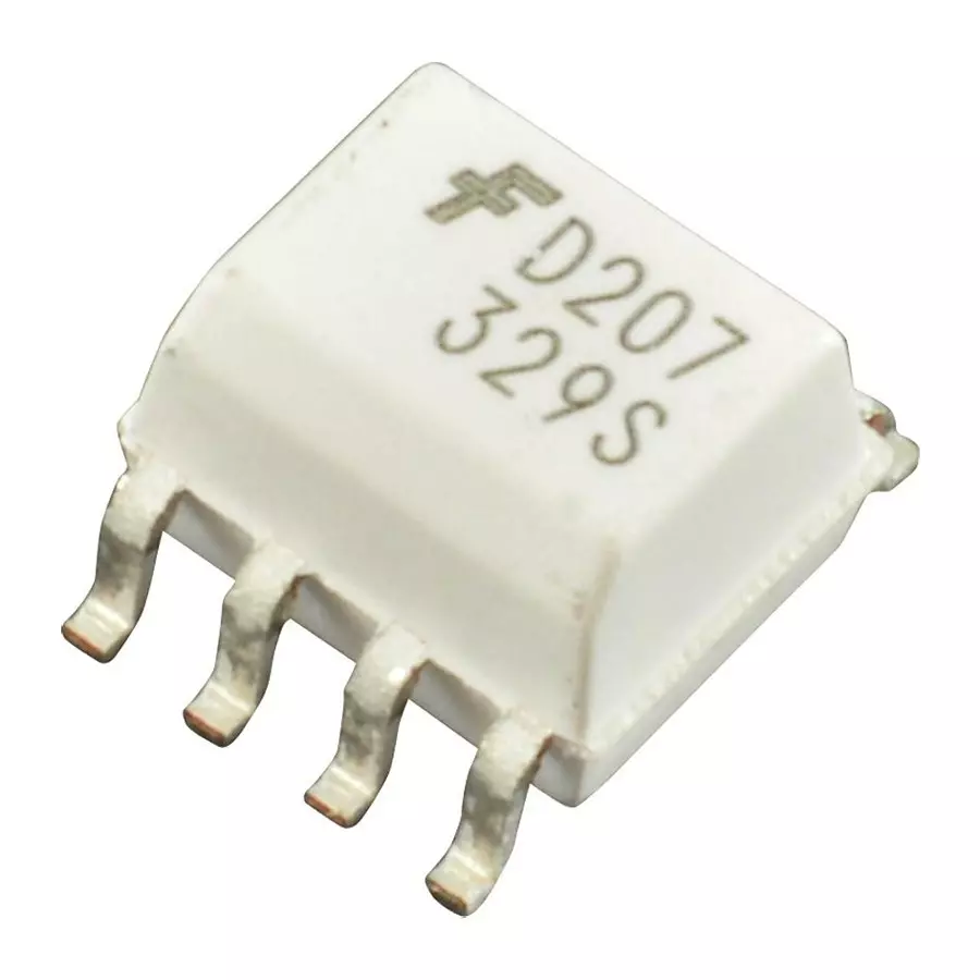 ONSEMI Transistor Output Optocouplers OPTOCOUPLER, TRANSISTOR, 2500VRMS MOCD207M. (Pack of 5)