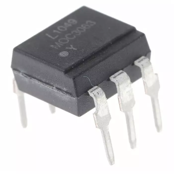 Lite-On Triac Output Optocoupler Through Hole 6-Pin PDIP, MOC3063 (Pack of 65)