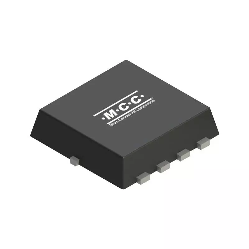MCC Single MOSFET 8 Pins 0.08 ohm Resistance N Channel, MCG080N06LHE3-TP (Pack of 5)