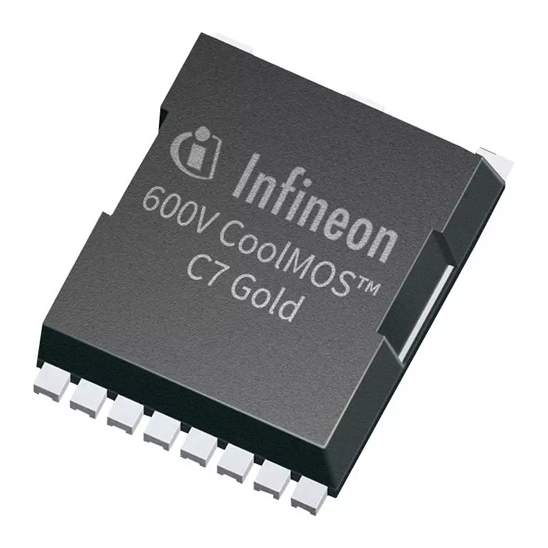 Infineon Single Mosfet, N CH, 600V, 75A, HSOF-8, IPT60R028G7XTMA1 (Pack of 5)