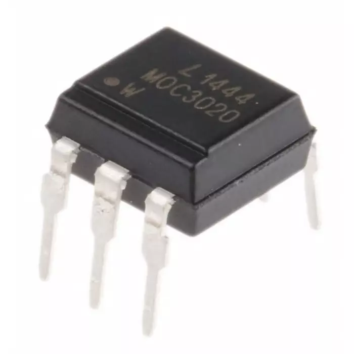 Lite-On Triac Output Optocoupler Through Hole 6-Pin PDIP, MOC3020 (Pack of 65)