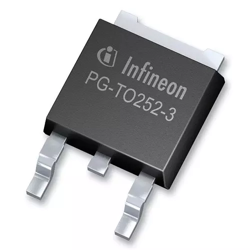 Infineon Single Mosfet, P-CH, -60V, -9.7A, TO-252-3, SPD09P06PLGBTMA1 (Pack of 5)