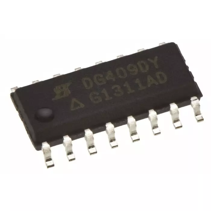 Vishay Analogue Switch Dual 16 Pin Count Surface Mount 10 x 4 x 1.55 mm, DG409DY-E3 (Pack of 50)