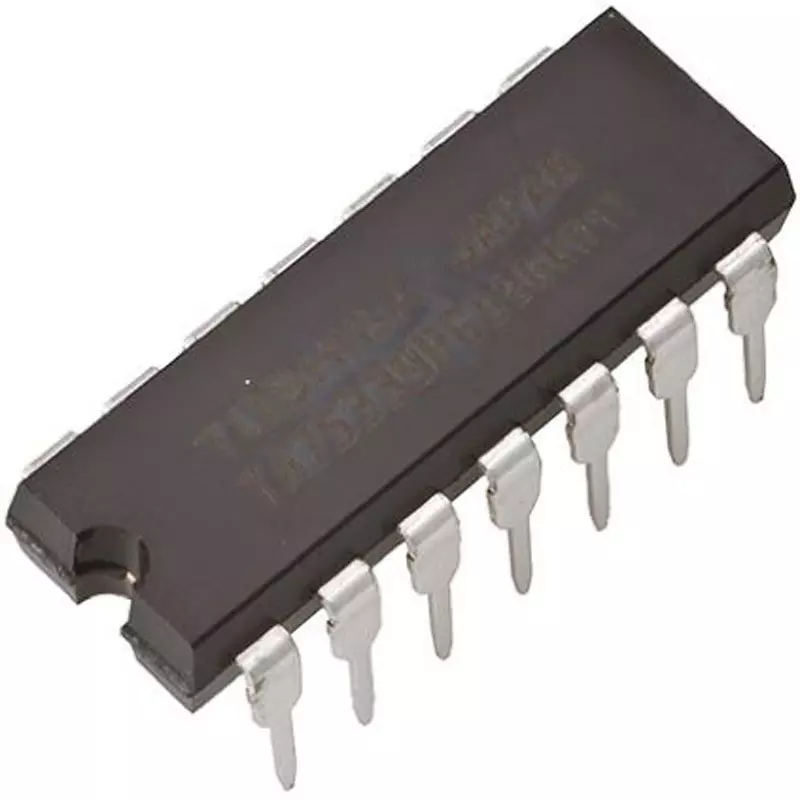 Toshiba Gate IC Through-Hole Mounting 14 Pole, TC74HC21AP(F) (Pack of 5)