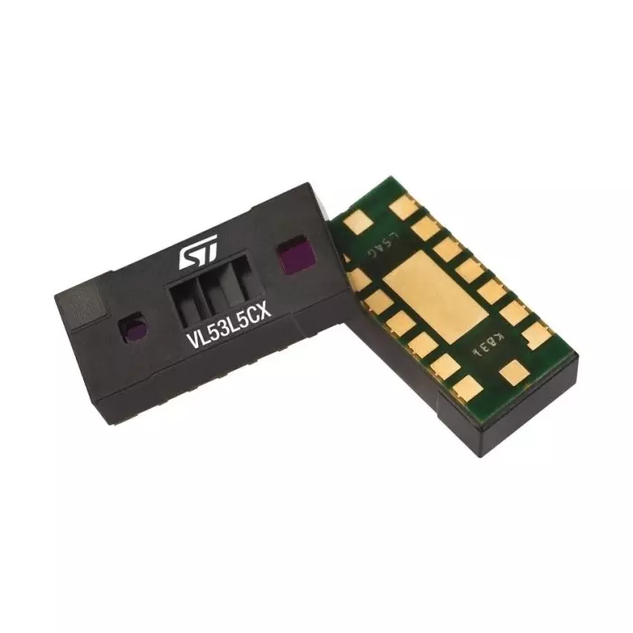 Stmicroelectronics Time-of-Flight Sensor 3.6 V 16 Pin 8 x 8 Multizone, VL53L5CXV0GC/1