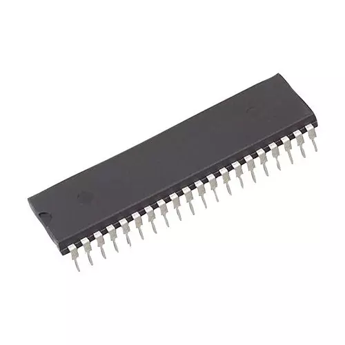 MICROCHIP 8-Bit Microcontroller 8BIT, 24MHZ, DIP-40, AT89C51RC-24PU