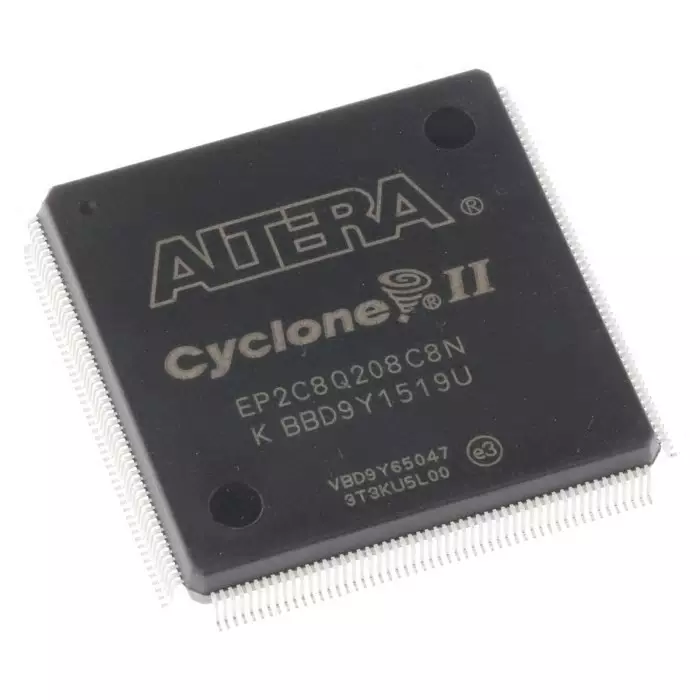 Altera FPGA Cyclone II 8256 Cells 8256 Blocks 208-Pin PQFP, EP2C8Q208C8N