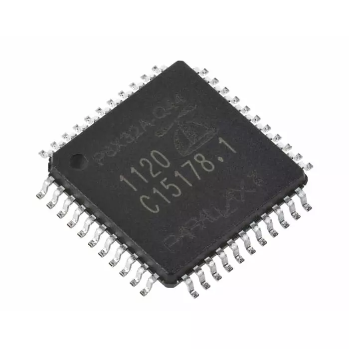 Parallax Inc 32bit P8X32 A Propeller Microcontroller 80MHz 64 kB ROM 44-Pin LQFP, P8X32A-Q44 (Pack of 160)