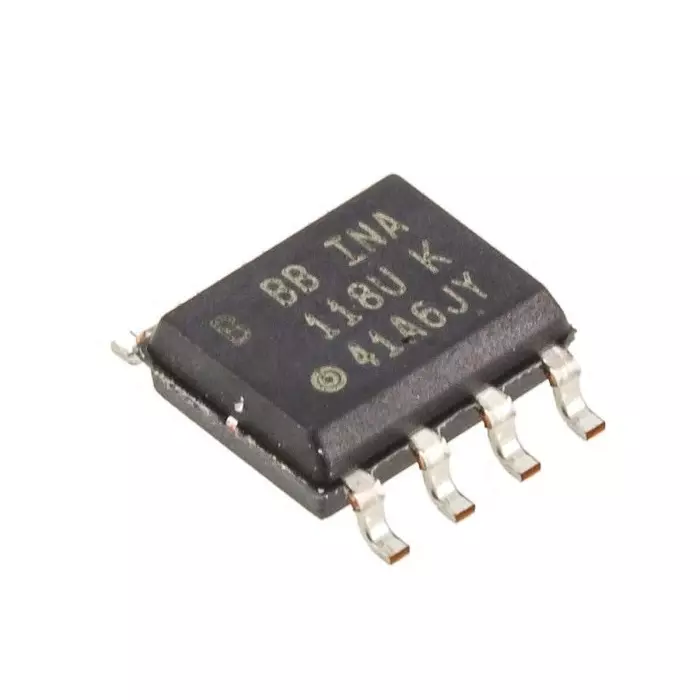 Texas Instruments Instrumentation Amplifier, 50 μV Offset 800kHz, 8-Pin SOIC, INA118UB