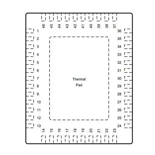 TEXAS INSTRUMENTS LED Lighting Driver IC 36 Output 2.7 V to 5.5 V, 595-LP5036RJVR