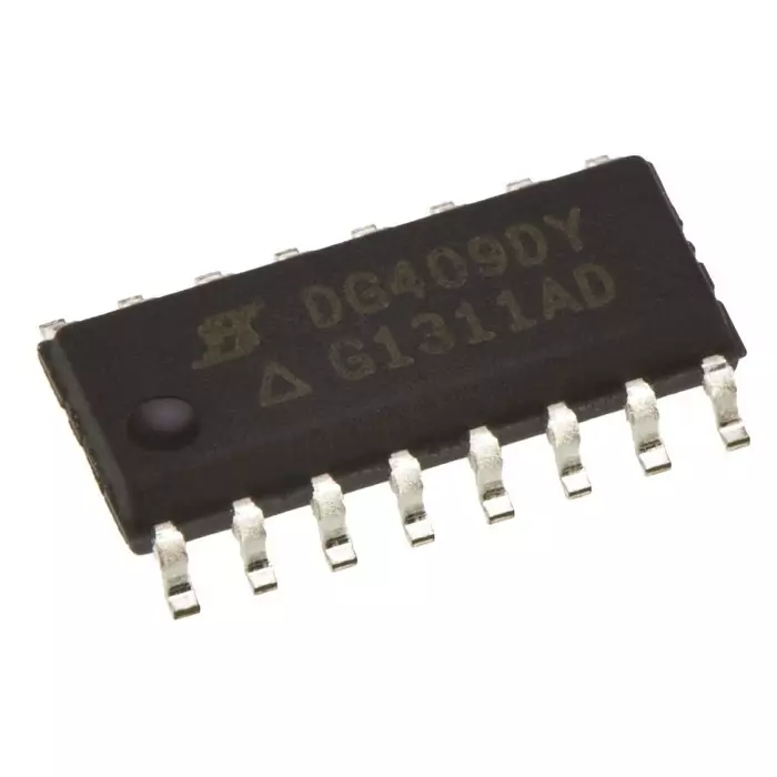 Vishay Analogue Switch Quad SPST 16 Pin Count Surface Mount 10 x 4 x 1.55 mm, DG441LEDY-GE3 (Pack of 5)