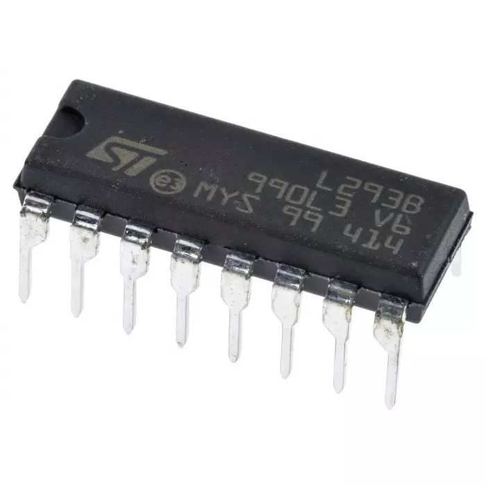 Stmicroelectronics Brushed Motor Driver IC 36 V 1 Amp 16 Pin PDIP, L293B