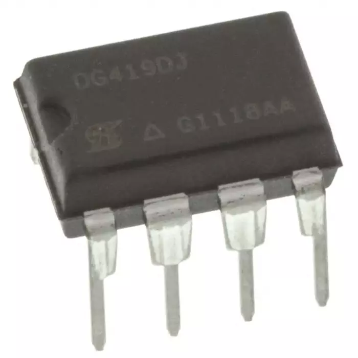 Vishay Analogue Switch Single SPDT 8 Pin Count Through Hole 10.92 x 7.11 x 3.81 mm, DG419DJ-E3