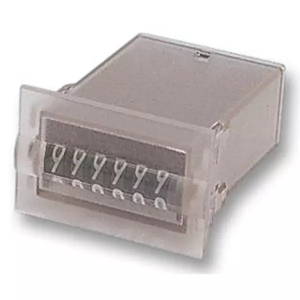 HENGSTLER Counter, Miniature, 12VDC, 0.635.808