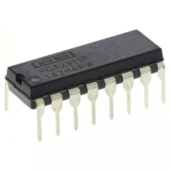 Texas Instruments Instrumentation amplifier, DIP16, INA125PA