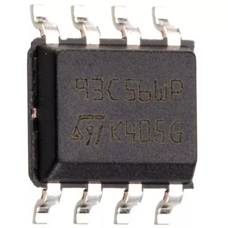 Stmicroelectronics Serial EEPROM 4.9x3.9x1.25 mm Dimension, M93C56-WMN6TP (Pack of 25)