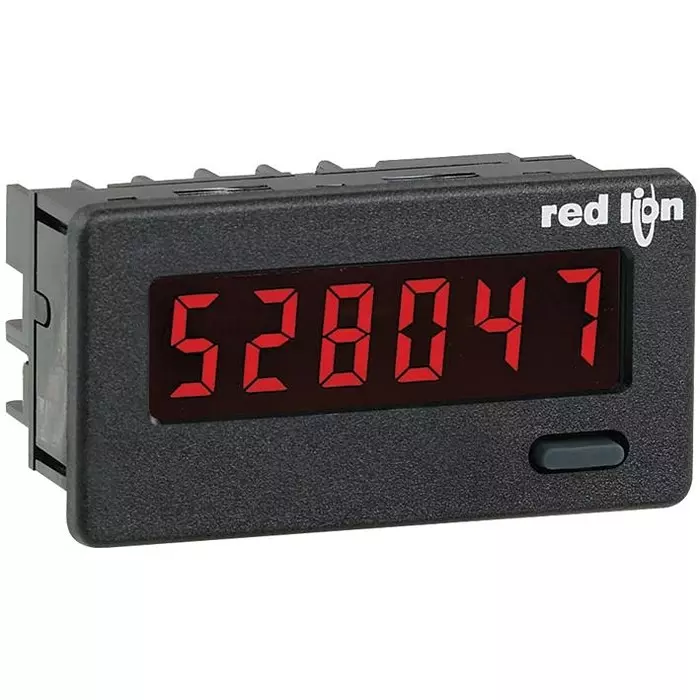 RED LION CONTROLS COUNTER, LED, 6 DIGIT, 85VAC TO 250VAC, CUB4L020