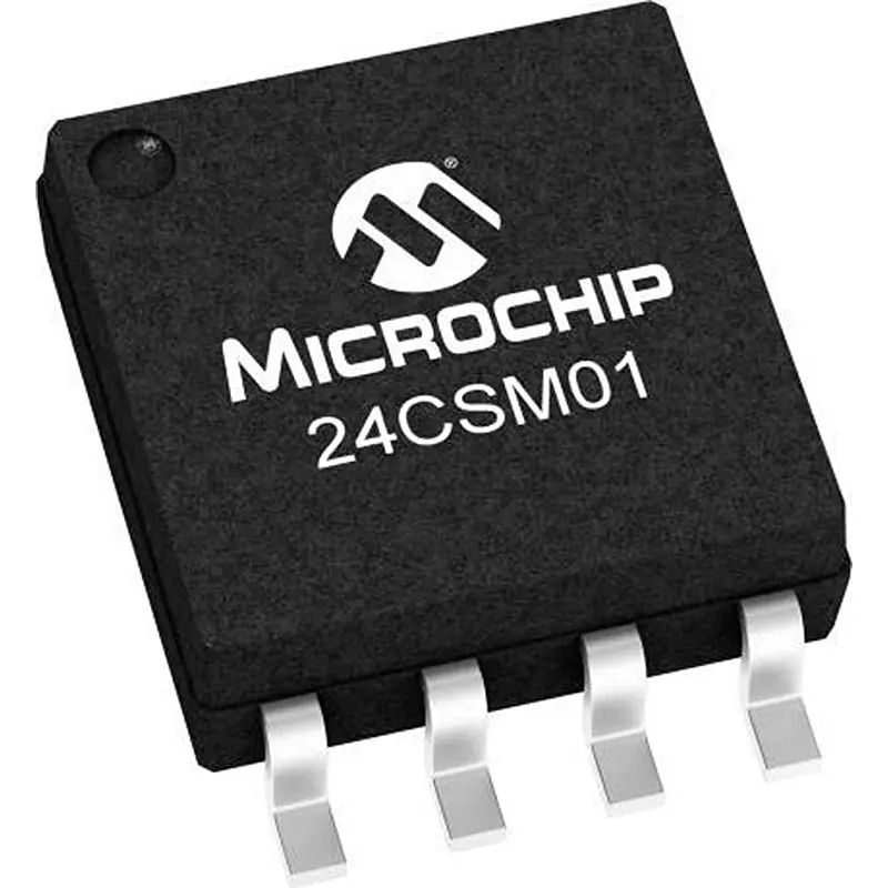 Buy MICROCHIP EEPROM 1 Mbit Memory Size 1 MHz SMD/SMT Mount, 24CSM01-I ...