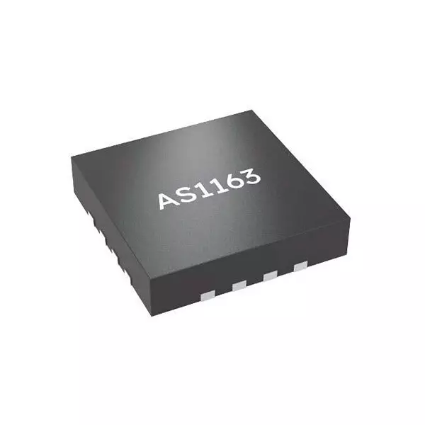 AMS OSRAM GROUP LED Lighting Driver IC 9 Output 4.3 V to 5.5 V, 985-AS1163-AQFTQFN16