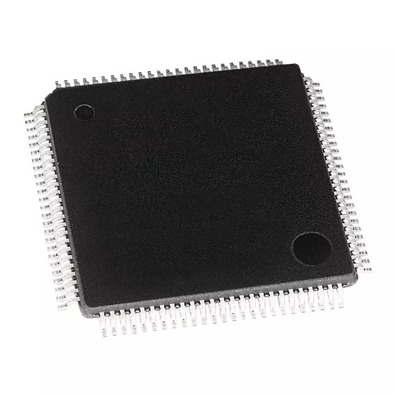 MICROCHIP 16-Bit Microcontroller 16BIT, PIC24, 32MHZ, TQFP-100, PIC24FJ256GB410-I/PT image 1