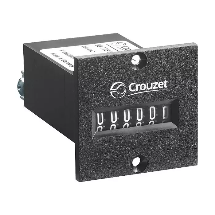 CROUZET Impulse Counter, 6 Digit, 115VAC, 99776602.