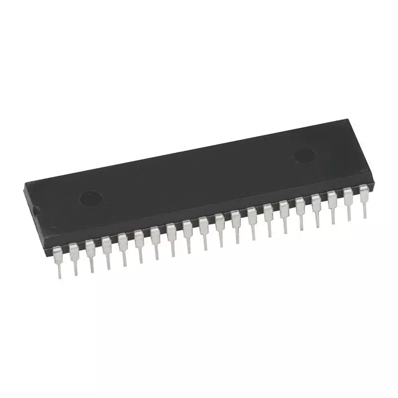 MICROCHIP 8-Bit Microcontroller 8BIT, 40MHZ, DIP-40, PIC18LF4520-I/P image 1