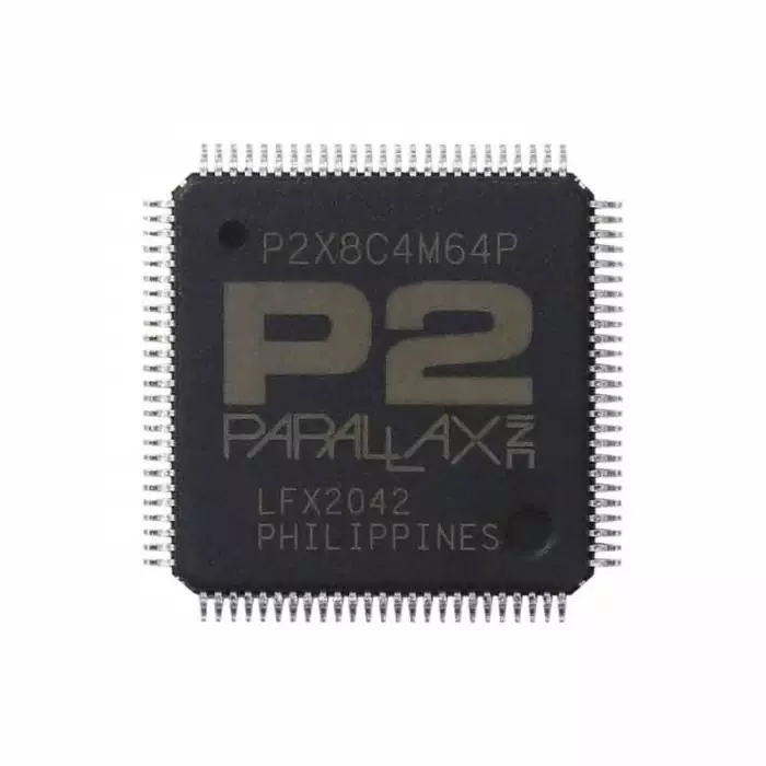 Parallax Inc 32bit Propeller Microcontroller MCU 25MHz 16 kB ROM 100-Pin TQFP, P2X8C4M64P
