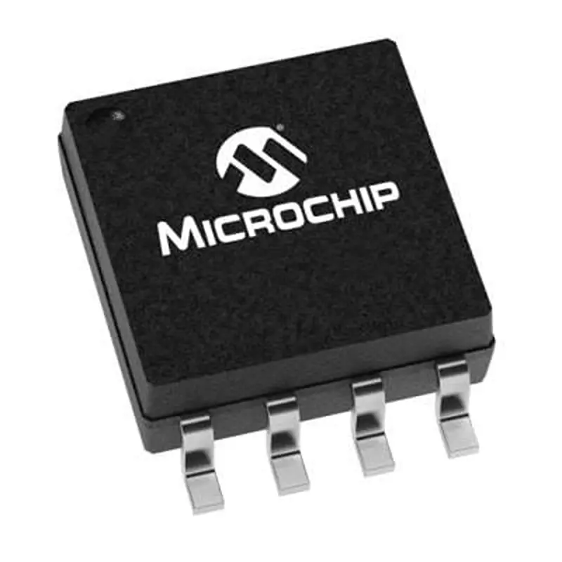 MICROCHIP EEPROM 64 kbit Memory Size 400 kHz SMD/SMT Mount, 24AA64-E/SM