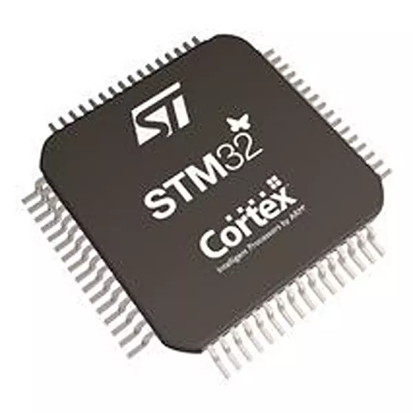 STMICROELECTRONICS Microcontroller, 32BIT, CORTEX-M4, 84MHZ, LQFP-64, STM32F401RBT6