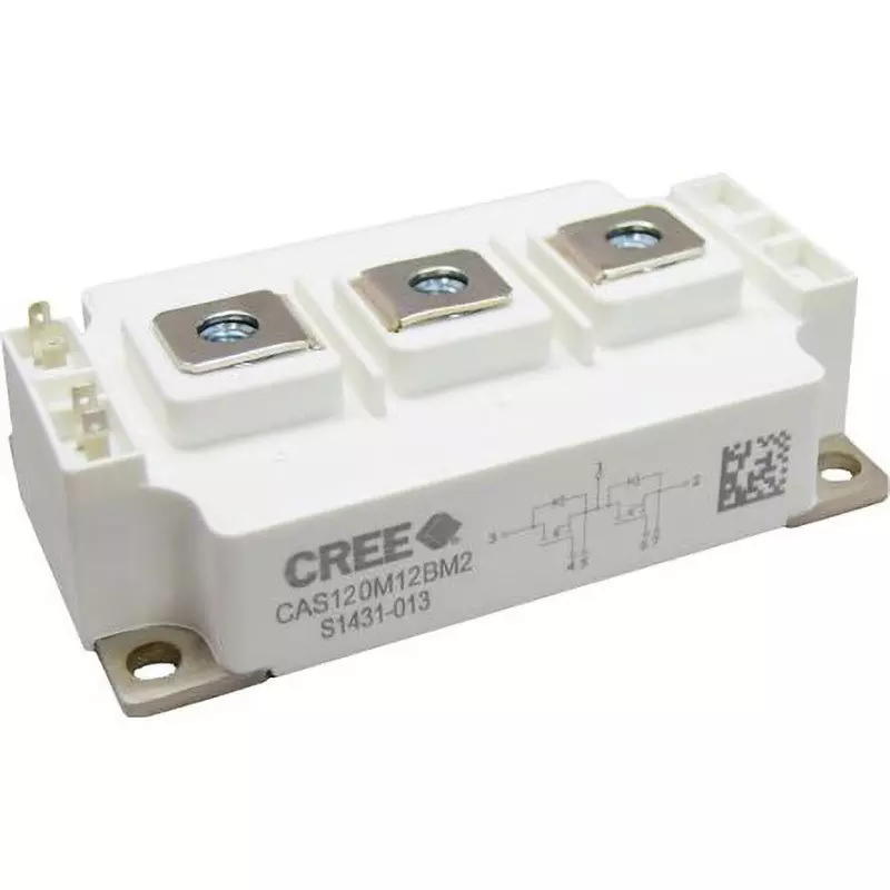 WOLFSPEED Power Mosfet Panel mount Mounting, CAS120M12BM2