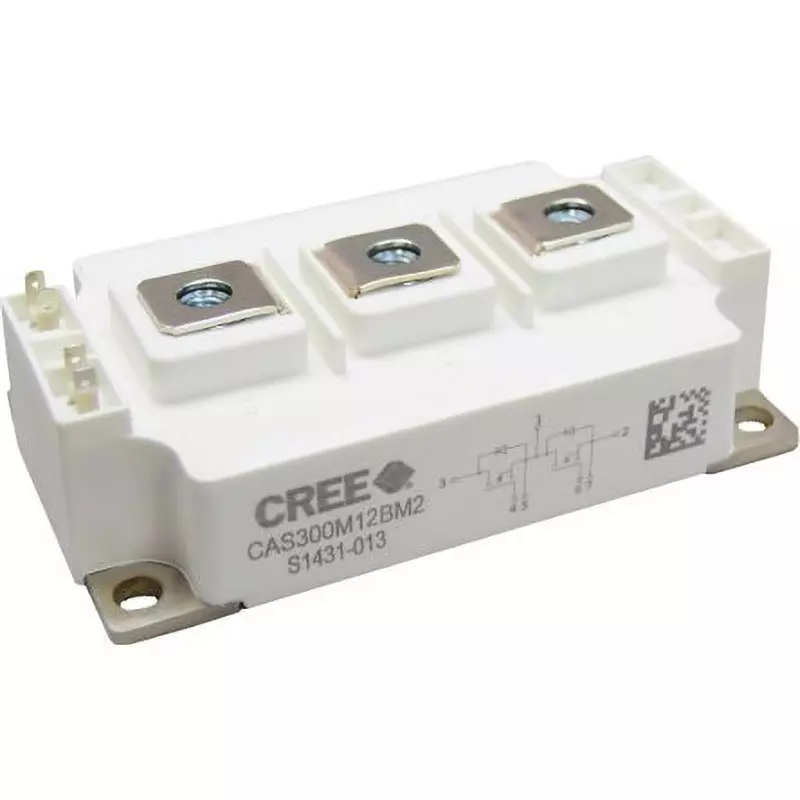WOLFSPEED Power Mosfet Panel mount Mounting, CAS300M12BM2 (Pack of 10)