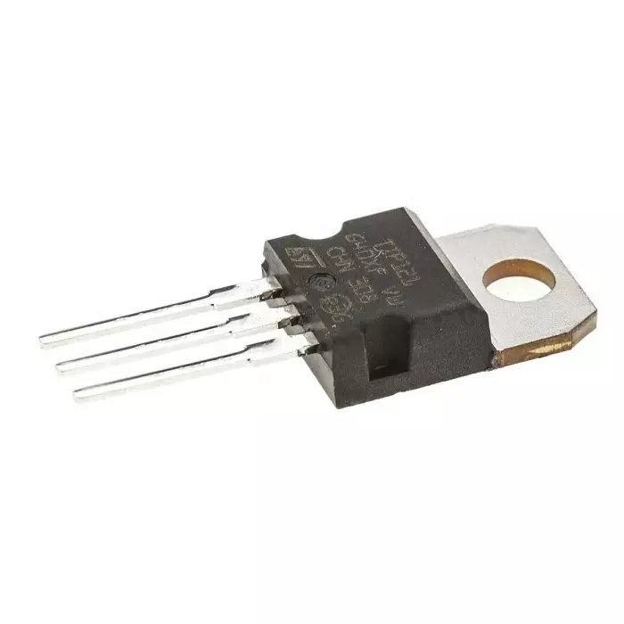 STMicroelectronics NPN Darlington Transistor Through Hole Mounting 5 A 80 V 3-Pin, TIP121 (Pack of 5 Pcs)