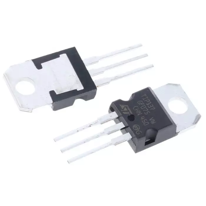 STMicroelectronics PNP Darlington Transistor 8 A 100 V 3-Pin TO-220, TIP137 (Pack of 5 Pcs)