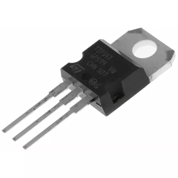 STMicroelectronics PNP Darlington Transistor 10 A 100 V 3-Pin TO-220, TIP147T (Pack of 5 Pcs)
