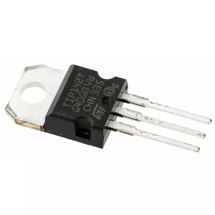 STMicroelectronics NPN Darlington Transistor Through Hole Mounting 10 A 100 V 3-Pin, TIP142T (Pack of 5 Pcs)