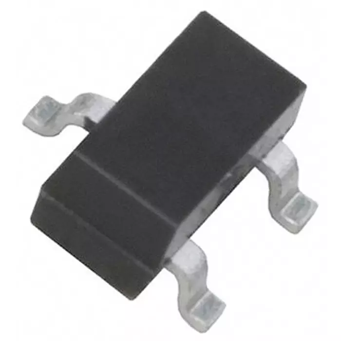 ONSEMI Single Bipolar Junction Transistors - BJT TRANSISTOR, BIPOL, NPN, 45V, SOT-23-3 MMBT100 (Pack of 10)