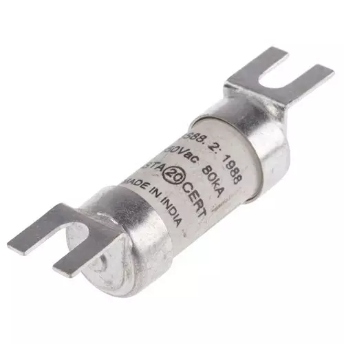 RS PRO Tag Fuse 25A, 550 V AC, Model No 5212539