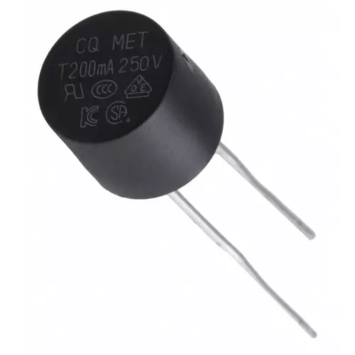 RS PRO Thermoplastic Non Resettable Fuse 200mA, 250 V, Load Orientation Radial, Model No 7675187