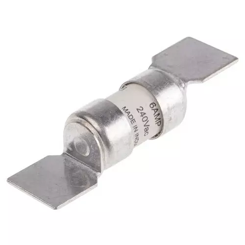 RS PRO Tag Fuse 6A, 240 V DC, Model No 5212848