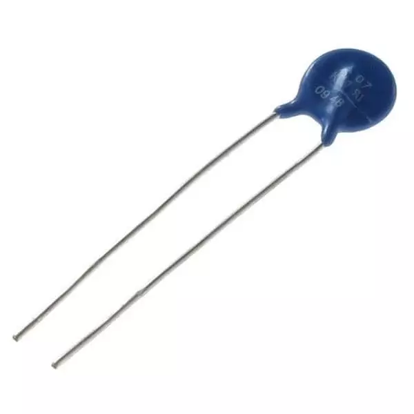 TDK Metal-Oxide Varistor PCB Mount 3.5 kA Peak Surge Current 245 pF Capacitance, B72210S2251K591