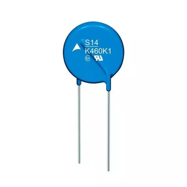 TDK Metal-Oxide Varistor PCB Mount 5 kA Peak Surge Current 260 pF Capacitance, B72314S2461K101
