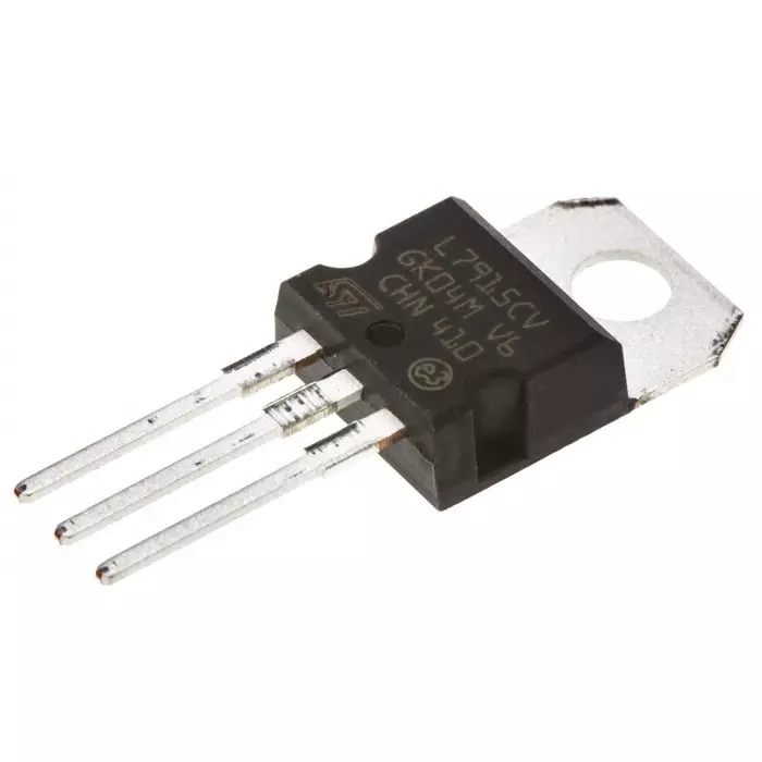 Stmicroelectronics Voltage Regulator 1.5 Amp -15 V Linear Voltage 3 Pins TO-220, L7915CV