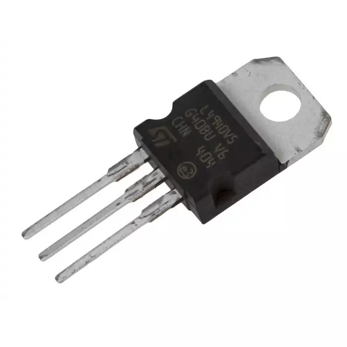 Stmicroelectronics Voltage Regulator 1.5 Amp 5 V Low Dropout Voltage 3 Pins TO-220, L4940V5