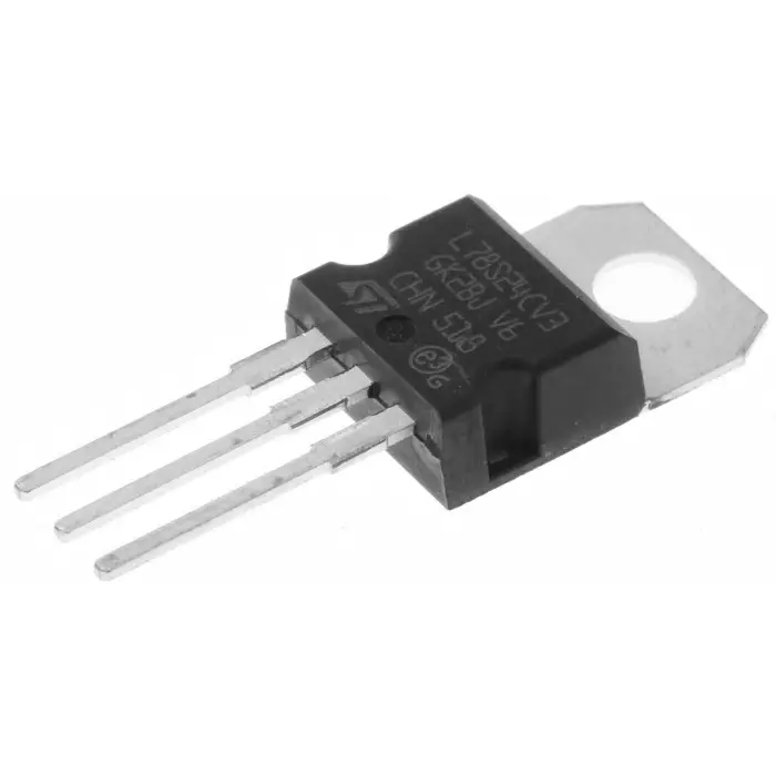 Stmicroelectronics Voltage Regulator 2 Amp 24 V Linear Voltage 3 Pins TO-220, L78S24CV (Pack of 10)